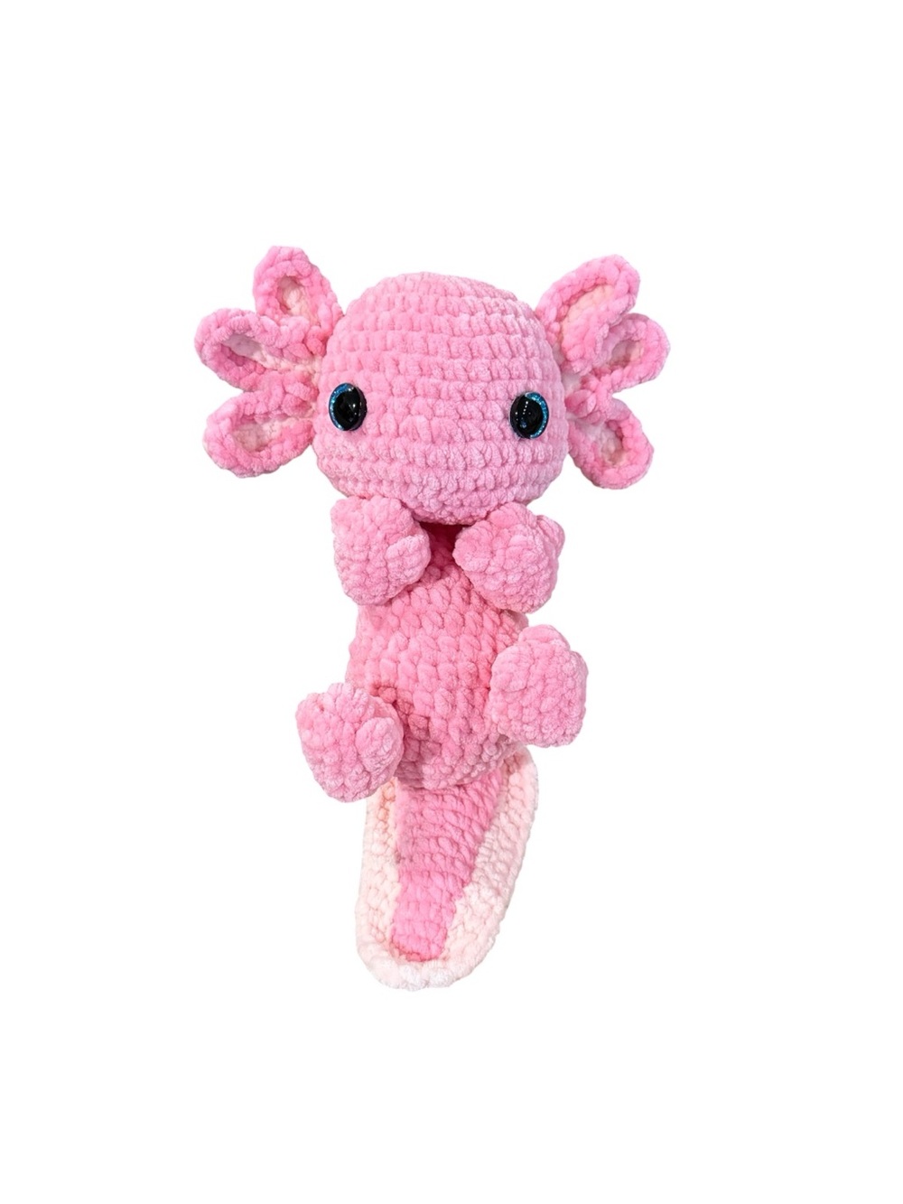 Handmade Axolotl Plush Pink